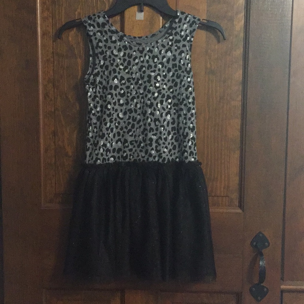 Children’s place black and grey dress